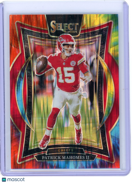 Patrick Mahomes II - 2024 Panini Select Prizm Tie-Dye /25