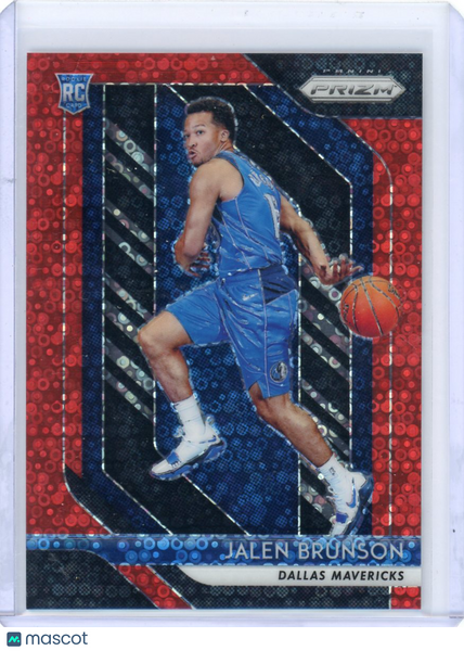 Jalen Brunson - 2018 Panini Prizm Red Fast Break Disco Rookie /125