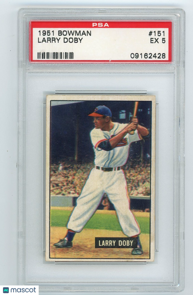 Larry Doby - 1951 Bowman #151 PSA 5
