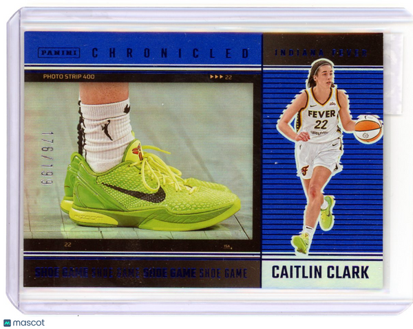 Caitlin Clark - 2025 Panini Chronicled Photo Strip 400 176/199 Blue #71