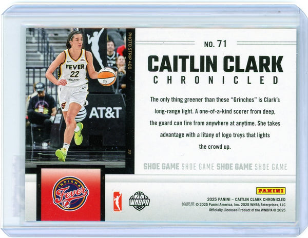 Caitlin Clark - 2025 Panini Chronicled Photo Strip 400 176/199 Blue #71