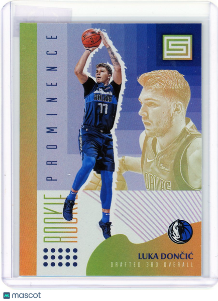 Luka Dončić - 2019 Panini Status Rookie Prominence #3