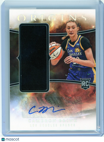 Cameron Brink - 2024 Panini Origins Jersey Autograph Rookie Memorabilia JA-CB