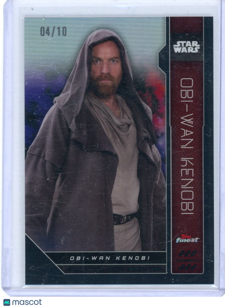 2023 Topps Finest Star Wars Ewan McGregor 04/10 #FN-45