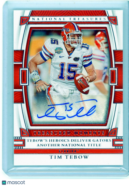 Tim Tebow - 2023 Panini National Treasures Collegiate Moments Auto 91/99 TM-TT