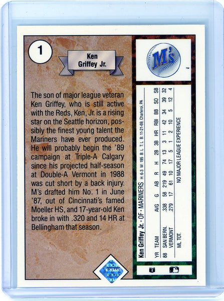 Ken Griffey Jr. - 1989 Upper Deck Rookie #1