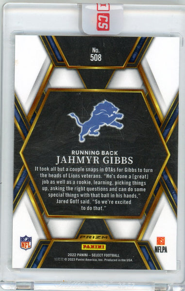 Jahmyr Gibbs - 2022 Panini Select XRC Silver Rookie RC