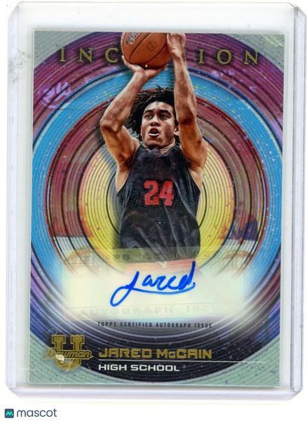 Jared McCain - 2023 Bowman University Inception Topps Prospect Auto BIA-JM