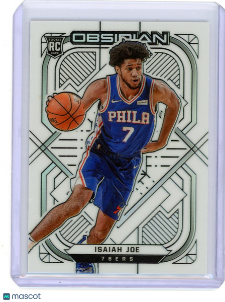 Isaiah Joe - 2021 Panini Obsidian White Contra Rookie 2/3