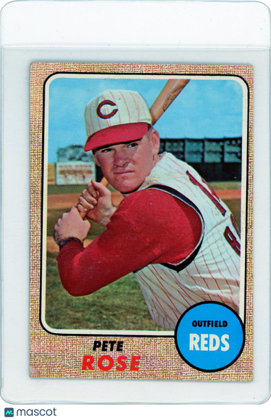 Pete Rose - 1968 Topps Baseball #230