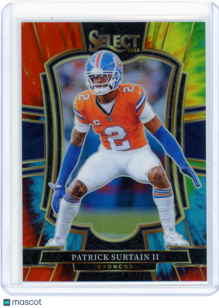 Patrick Surtain II - 2025 Panini Select Football Prizm Tie-Dye 01/25