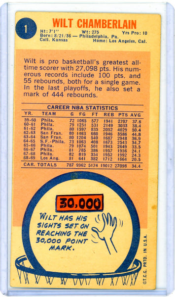 Wilt Chamberlain - 1969 Topps