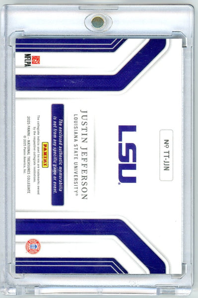 Justin Jefferson - 2025 Panini National Treasures Collegiate  02/10