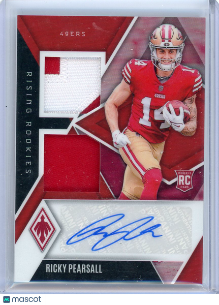 Ricky Pearsall - 2025 Panini Phoenix Rising Rookies Dual Patch RC 54/99 Mem