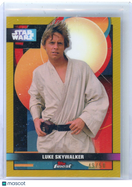 2013 Topps Finest Star Wars Mark Hamill 19/50 #F-1