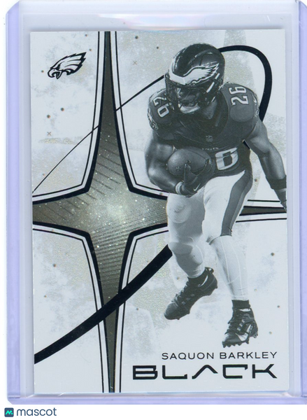 Saquon Barkley - 2025 Panini Black White Night Case Hit