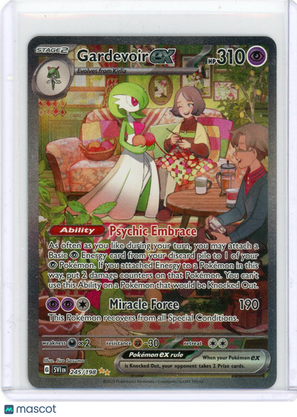 2023 Scarlet & Violet Gardevoir EX Holo Secret Rare SAR #245/198