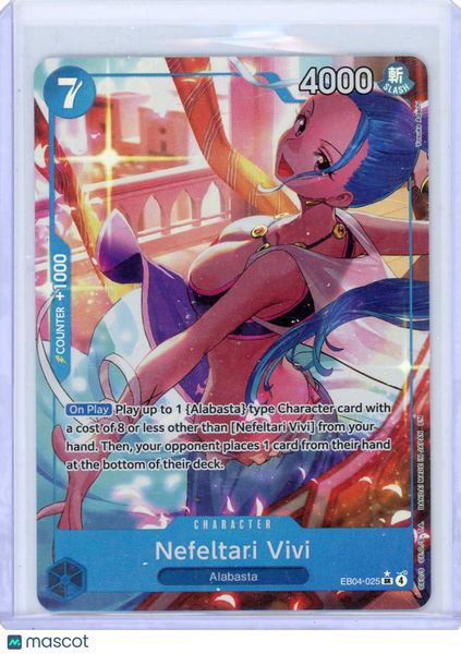 2024 Bandai One Piece Card Game Memorial Collection Nefeltari Vivi SRA #EB04-025