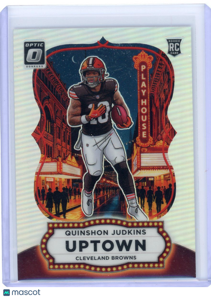 Quinshon Judkins - 2025 Panini Donruss Optic Prizm Uptown RC