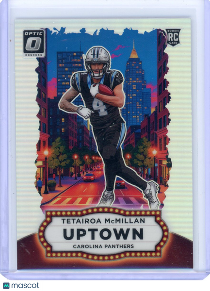 Tetairoa McMillan - 2025 Panini Donruss Optic Uptown Rookie