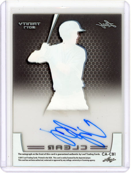 Cody Bellinger - 2017 Leaf Trinity Clear Authentic Signature Auto