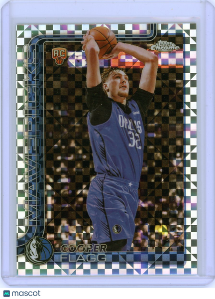 Cooper Flagg - 2025 Topps Chrome X-Fractor Rookie #251