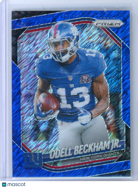 Odell Beckham Jr. - 2025 Panini Prizm Football Blue Shimmer 31 / 35