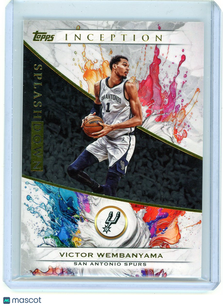 Victor Wembanyama - 2025-26 Topps Inception Splashdown Case Hit SP S-4
