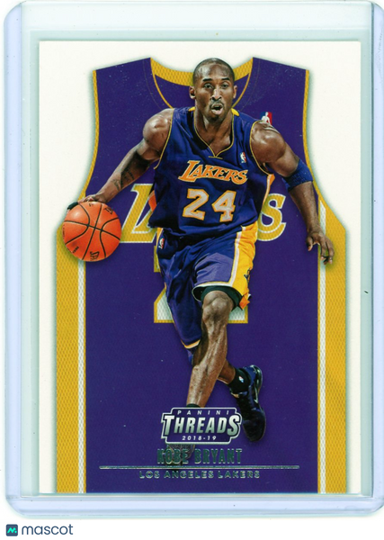 Kobe Bryant - 2018-19 Panini Threads Basketball Jersey #211 Lakers
