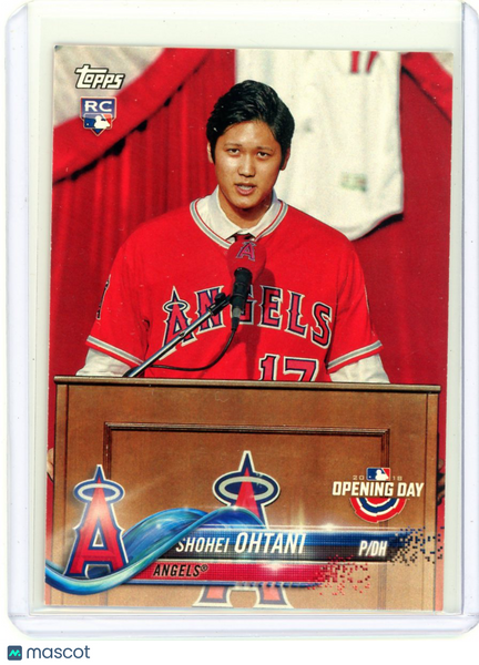 Shohei Ohtani - 2018 Topps Opening Day Rookie Card #200