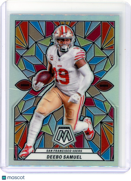 Deebo Samuel - 2024 Panini Mosaic Football Stained Glass Case Hit SP SG-10