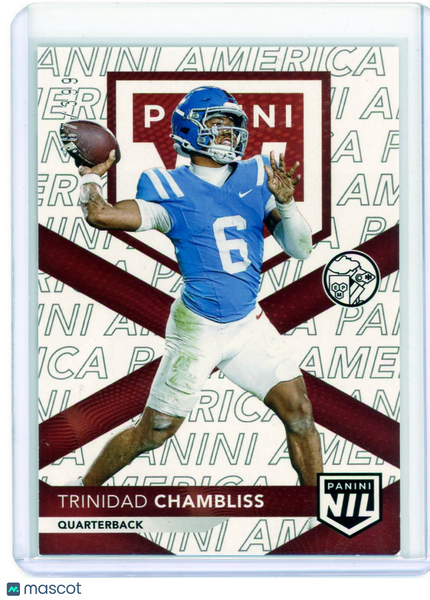 Trinidad Chambliss - 2026 Panini The National NIL White 367/399 NIL22