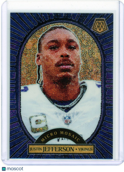 Justin Jefferson - 2025 Panini Mosaic Football Micro Mosaic Case Hit SP #9