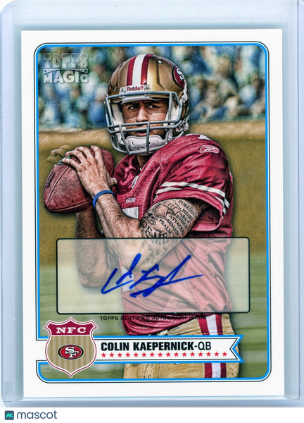 Colin Kaepernick - 2012 Topps Magic Football Rookie Auto #232