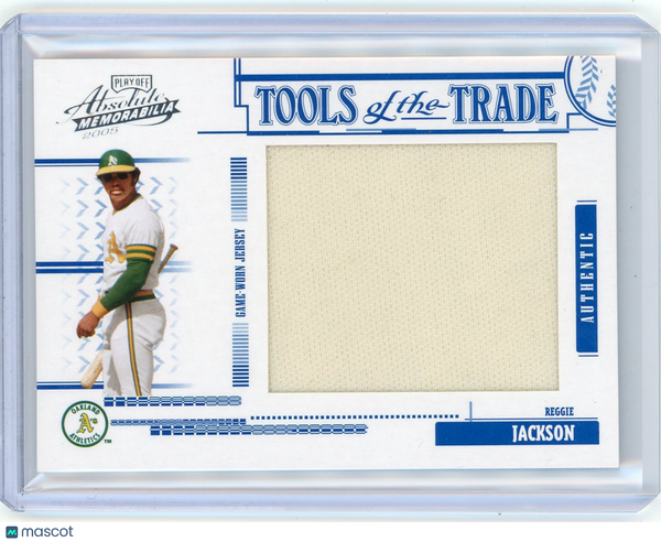 Reggie Jackson - 2005 Playoff Absolute Memorabilia Tools of Trade Jersey 05/10