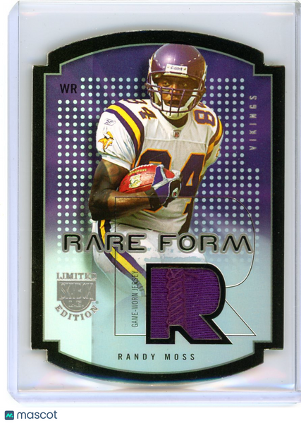 Randy Moss - 2004 SkyBox L.E. Rare Form Fleer Game-Worn Jersey 38/84