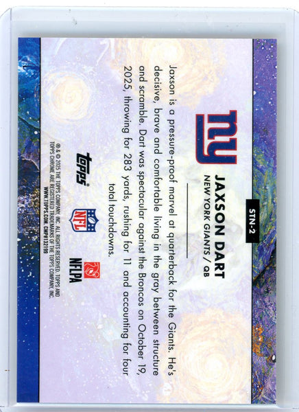 Jaxson Dart - 2025 Topps Chrome Starry Night RC 2/50