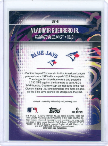 Vladimir Guerrero Jr. - 2026 Topps Chrome Ultraviolet All-Stars
