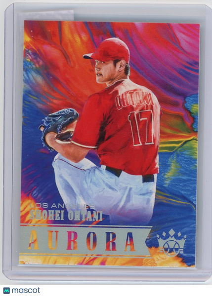 Shohei Ohtani - 2018 Panini Diamond Kings Rookie Aurora #A10