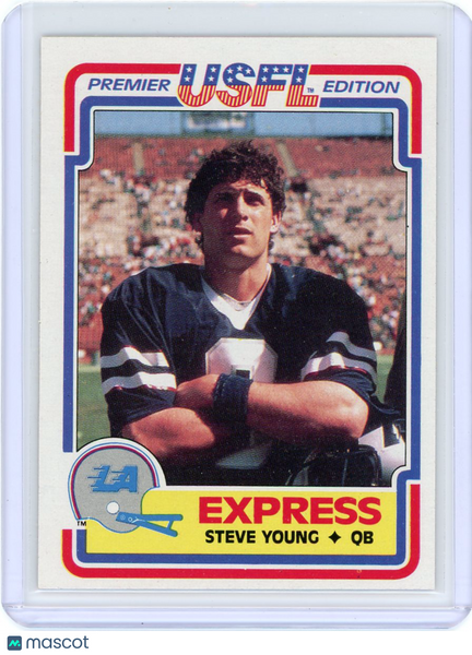 Steve Young - 1984 Topps USFL Rookie #52