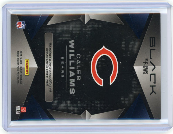 Caleb Williams - 2024 Panini Black Futuristic Patch Memorabilia Rookie 168/199