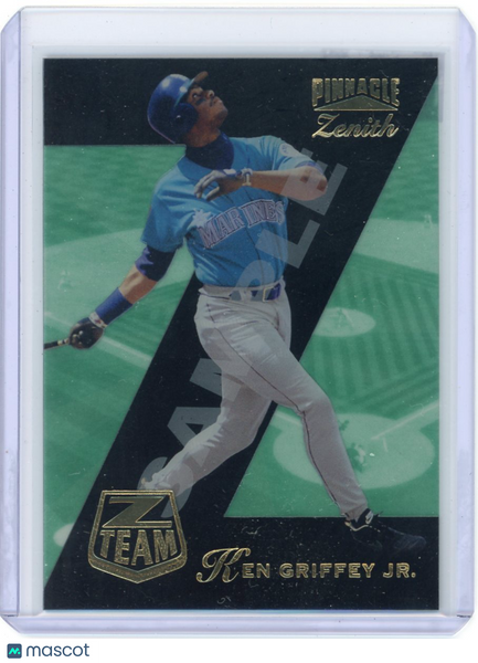 Ken Griffey Jr. - 1996 Baseball Pinnacle Zenith Z-Team Sample 1 of 18 Seattle