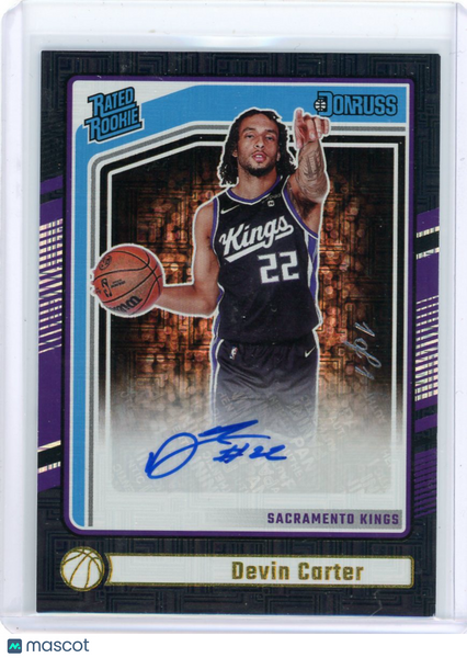 Devin Carter - 2024 Panini Donruss 1/1