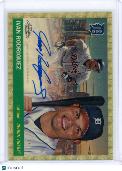 Ivan Rodriguez - 2025 Topps Chrome Platinum Superfractor 1/1