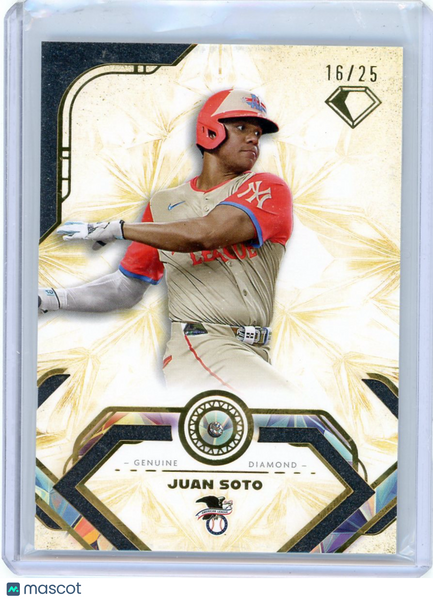 Juan Soto - 2025 Topps 16/25 Genuine Diamond