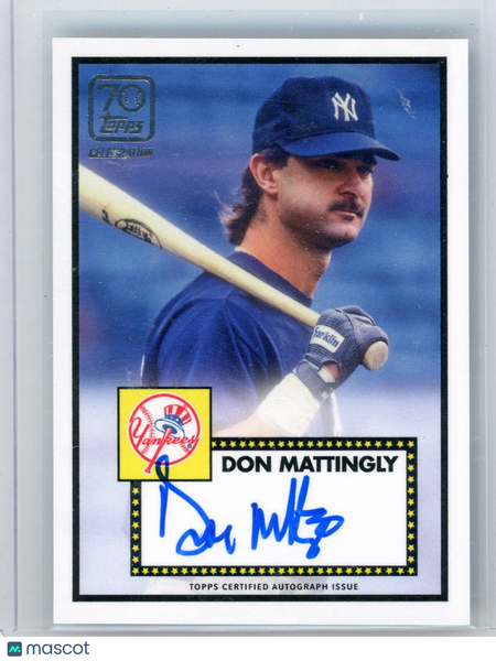 Don Mattingly - 2021 Topps 70th Anniversary Celebration 08/25