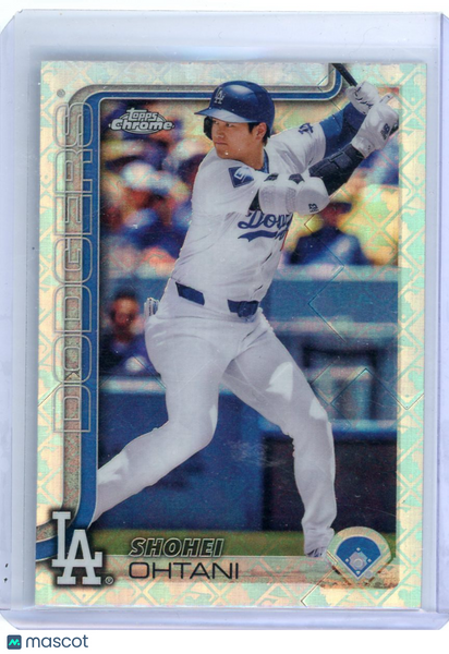 Shohei Ohtani - 2025 Topps Chrome Prism Refractor