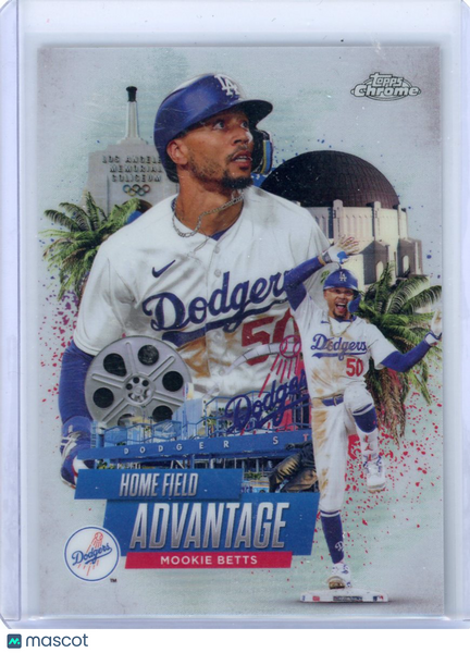 Mookie Betts - 2025 Topps Chrome Home Field Advantage