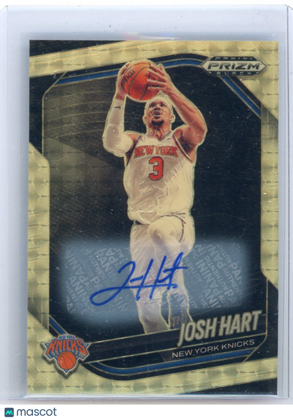 Josh Hart - 2025 Panini Prizm Black Gold Vinyl Prizm 4/5