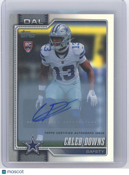 Caleb Downs - 2026 Topps Flagship Foil Rookie Auto #363